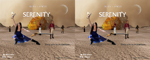 3D Serenity ( Firefly ) movie poster